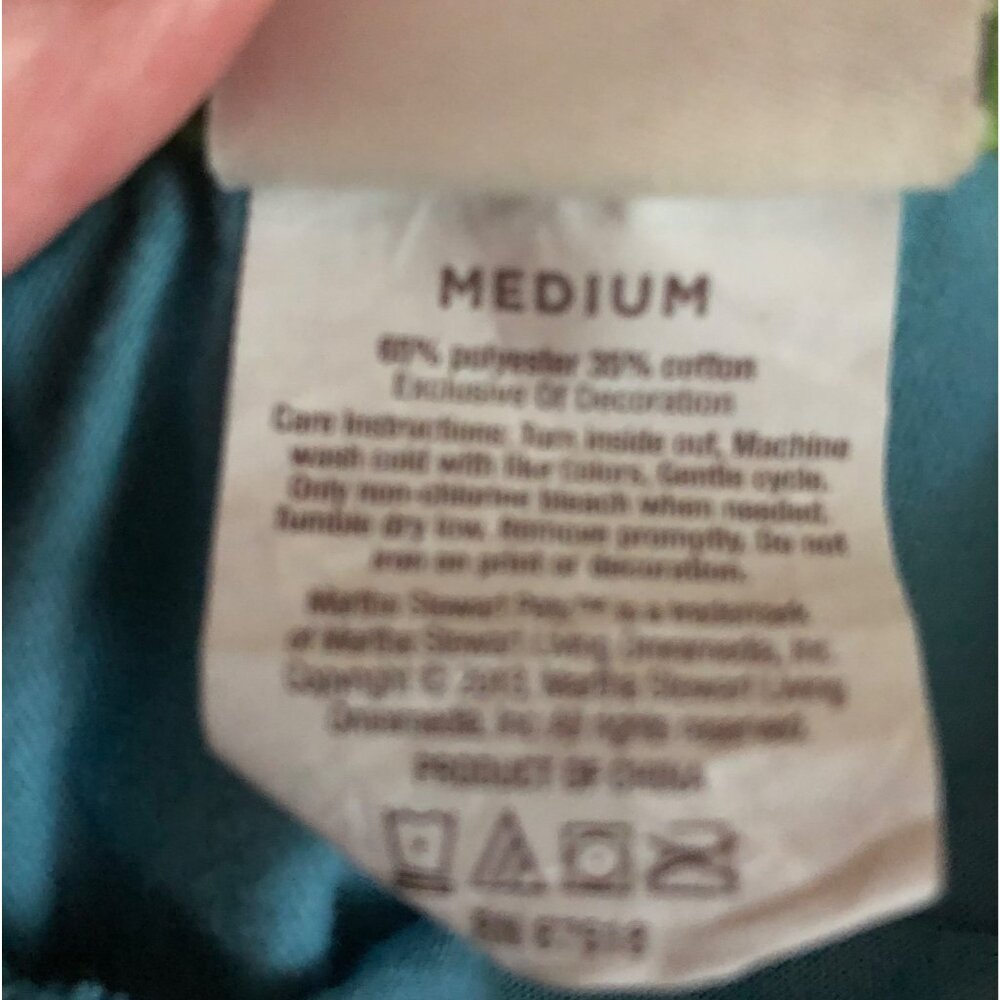 Martha Stewart Pets Dog Apparel Shirt Blue with Night Owl Size Medium - Picture 5 of 5